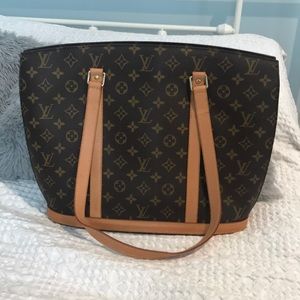Louis Vuitton Brown Monogram Babylone Tote